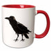 image of 11oz Two-Tone Red Mug