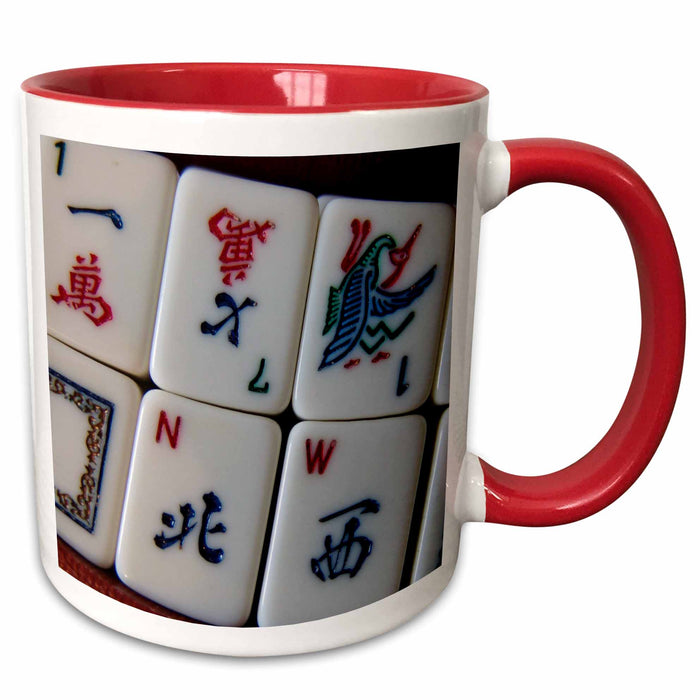 image of 15oz Two-Tone Red Mug