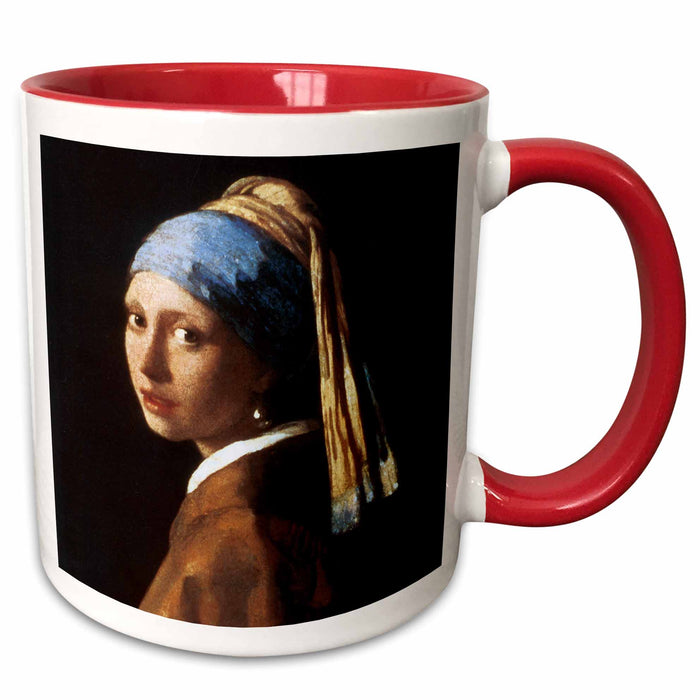 image of 11oz Two-Tone Red Mug