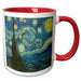 image of 11oz Two-Tone Red Mug