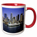 image of 11oz Two-Tone Red Mug