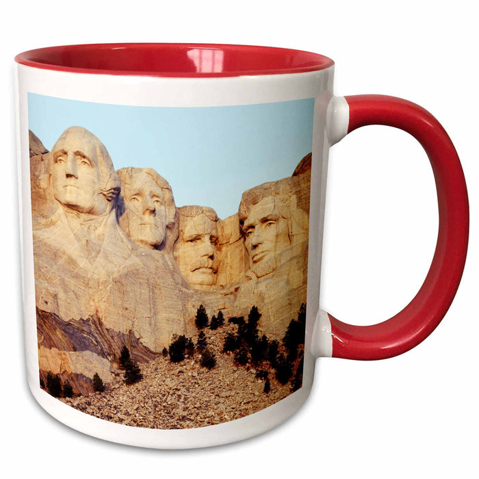 image of 15oz Two-Tone Red Mug