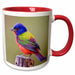 image of 11oz Two-Tone Red Mug