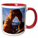 image of 15oz Two-Tone Red Mug