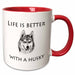 image of 15oz Two-Tone Red Mug