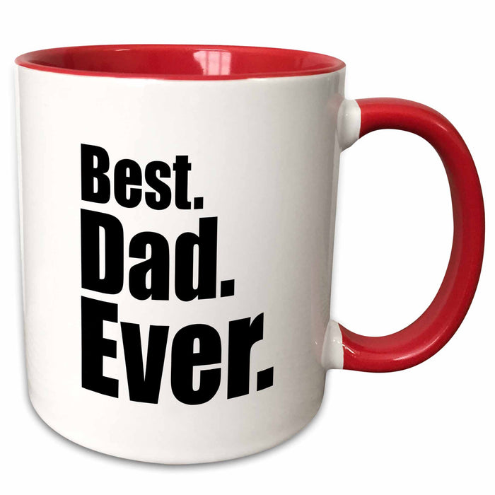 image of 15oz Two-Tone Red Mug