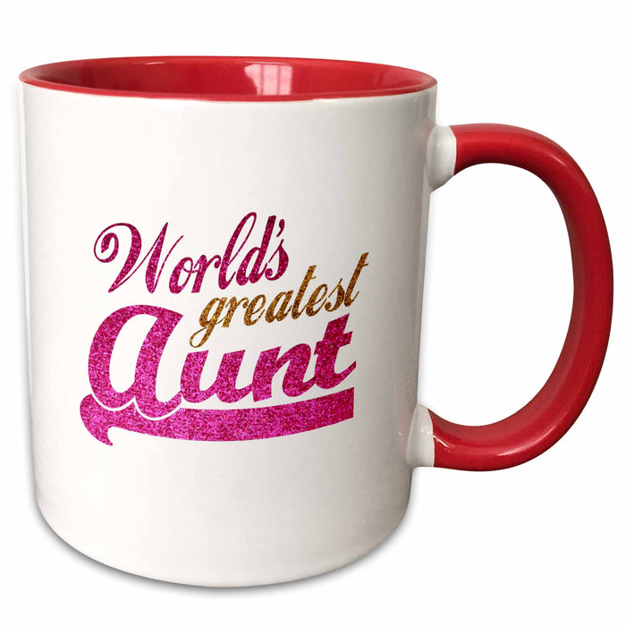 image of 15oz Two-Tone Red Mug