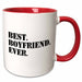 image of 15oz Two-Tone Red Mug