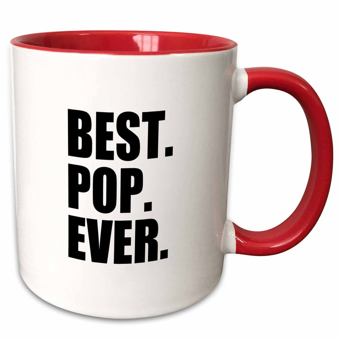 image of 15oz Two-Tone Red Mug