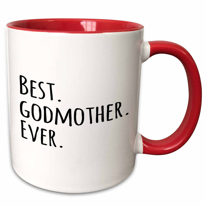 image of 15oz Two-Tone Red Mug