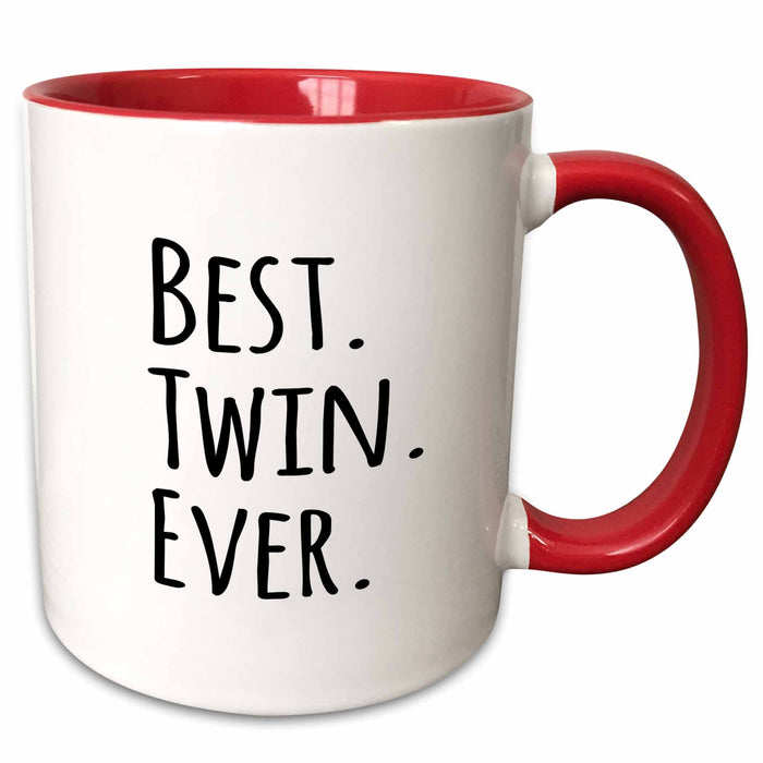 image of 11oz Two-Tone Red Mug