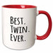 image of 15oz Two-Tone Red Mug