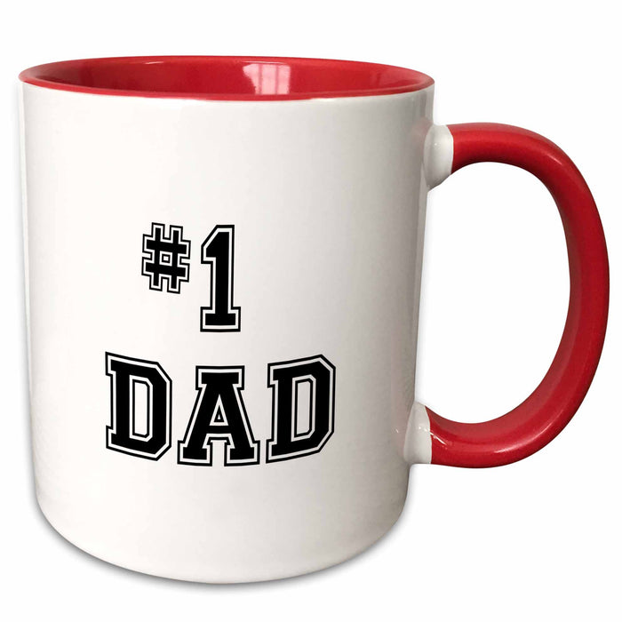 image of 15oz Two-Tone Red Mug