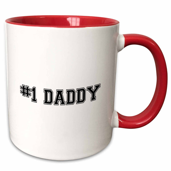 image of 11oz Two-Tone Red Mug