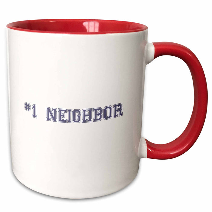 image of 11oz Two-Tone Red Mug