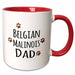 image of 15oz Two-Tone Red Mug