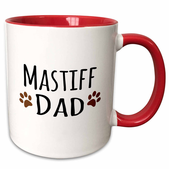 image of 15oz Two-Tone Red Mug