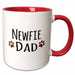 image of 15oz Two-Tone Red Mug