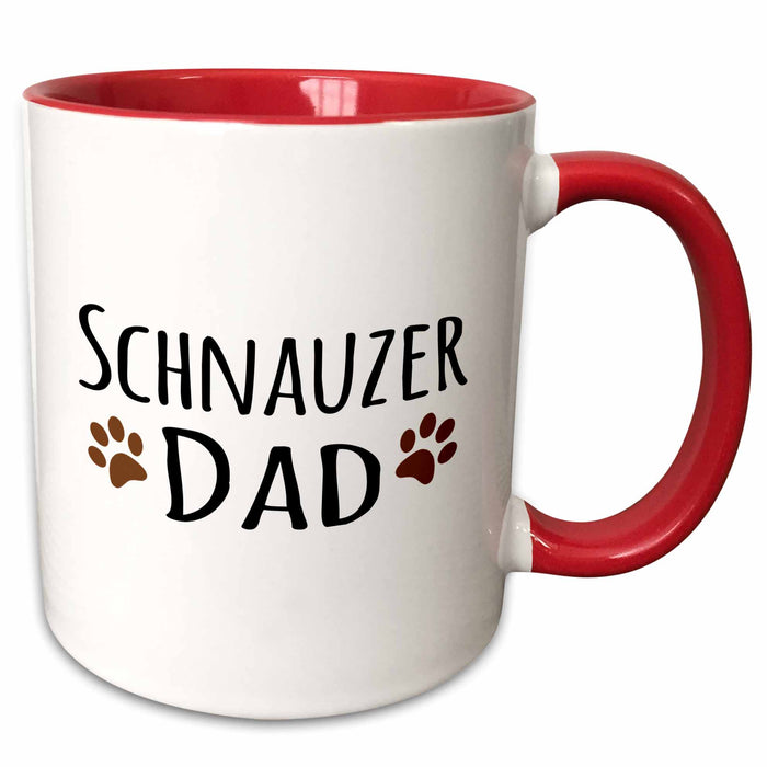 image of 15oz Two-Tone Red Mug