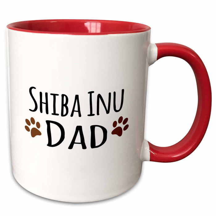 image of 15oz Two-Tone Red Mug