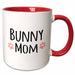 image of 11oz Two-Tone Red Mug