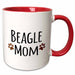 image of 11oz Two-Tone Red Mug