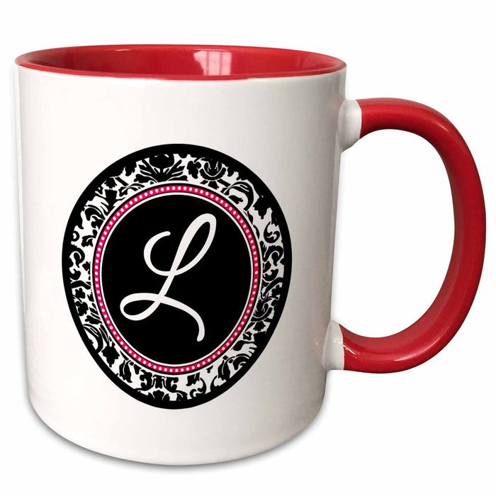 image of 15oz Two-Tone Red Mug