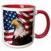 image of 11oz Two-Tone Red Mug