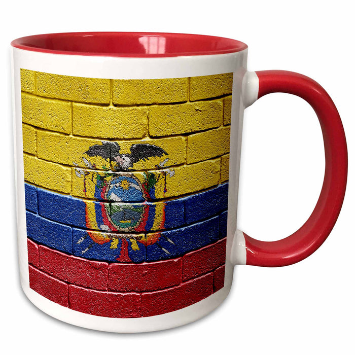 image of 15oz Two-Tone Red Mug