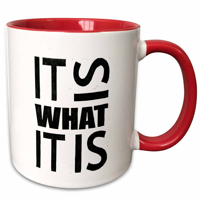 image of 11oz Two-Tone Red Mug