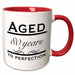 image of 11oz Two-Tone Red Mug