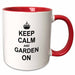 image of 11oz Two-Tone Red Mug