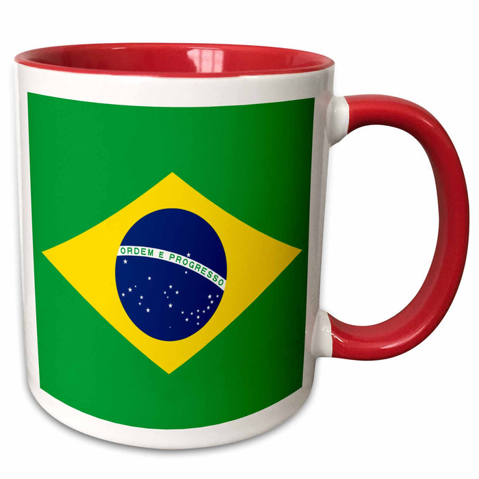 image of 15oz Two-Tone Red Mug