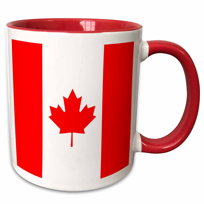 image of 15oz Two-Tone Red Mug