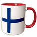 image of 15oz Two-Tone Red Mug