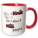 image of 15oz Two-Tone Red Mug