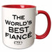 image of 11oz Two-Tone Red Mug