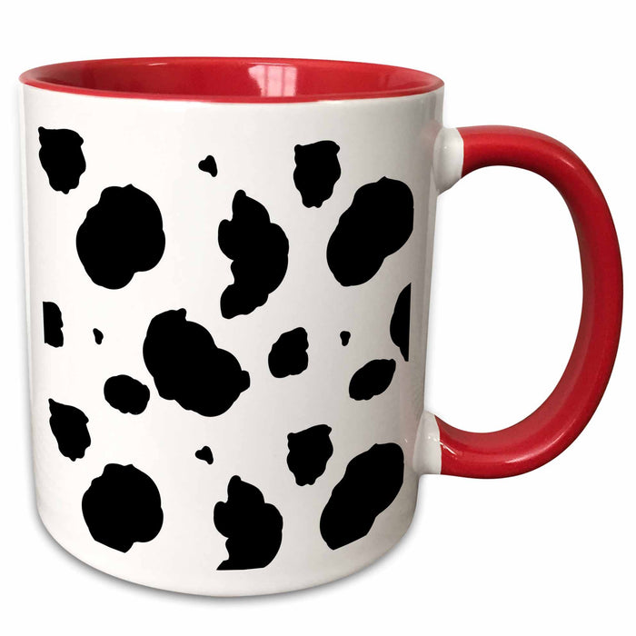 image of 11oz Two-Tone Red Mug