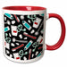 image of 11oz Two-Tone Red Mug