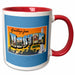 image of 15oz Two-Tone Red Mug