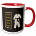 image of 11oz Two-Tone Red Mug