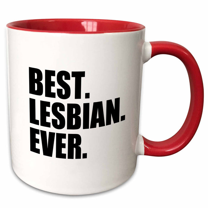 image of 11oz Two-Tone Red Mug