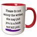 image of 11oz Two-Tone Red Mug