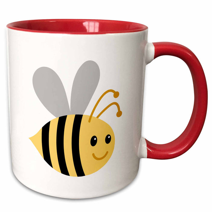 image of 15oz Two-Tone Red Mug