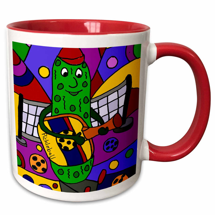 image of 15oz Two-Tone Red Mug