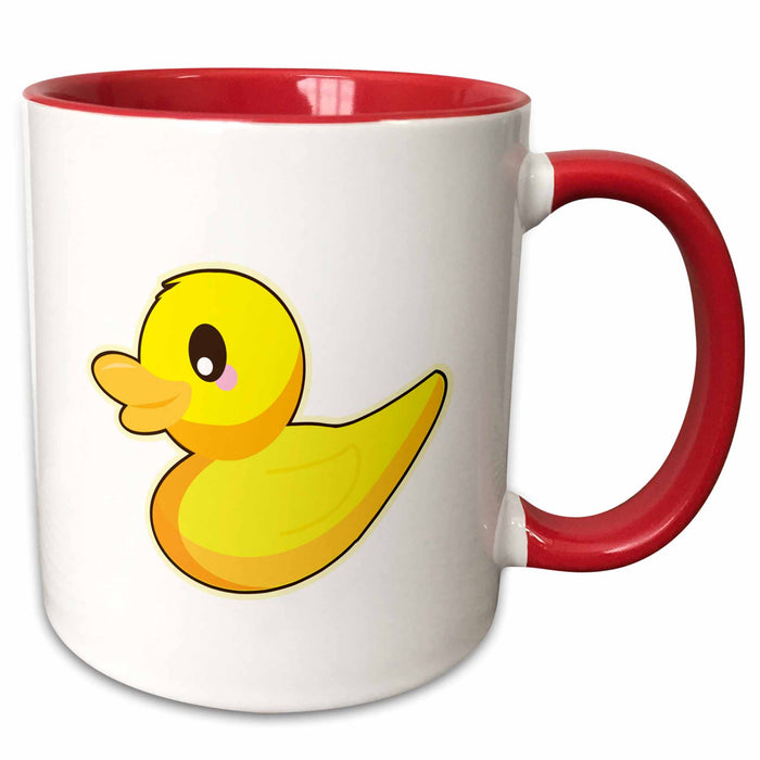 image of 11oz Two-Tone Red Mug