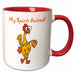 image of 15oz Two-Tone Red Mug