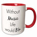 image of 15oz Two-Tone Red Mug