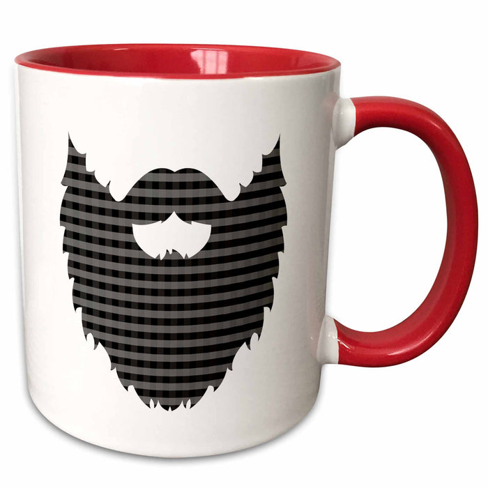 image of 11oz Two-Tone Red Mug