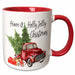 image of 11oz Two-Tone Red Mug